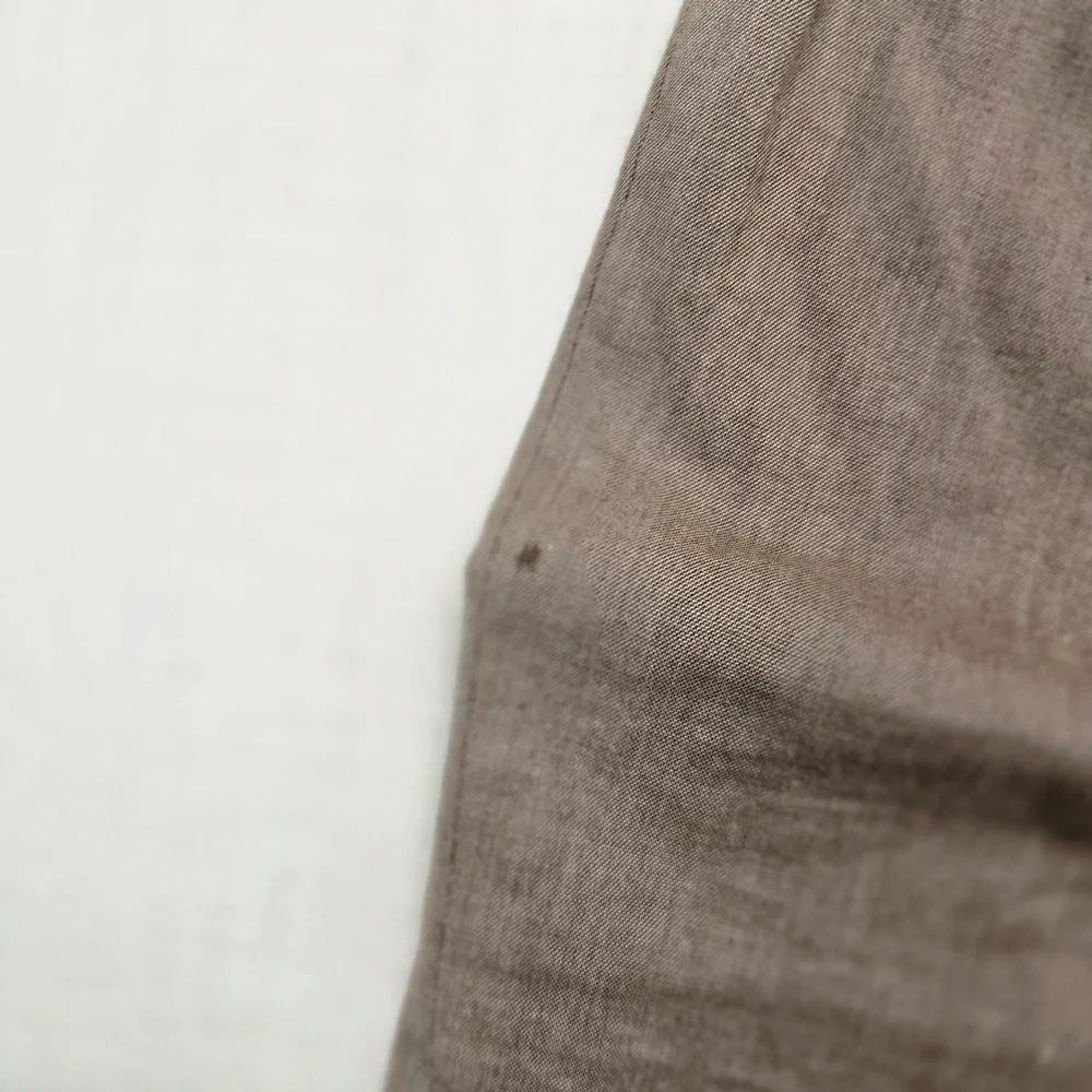 Bonobos Slim Chinos 33x34 Mens Tan Brown Stretch Cotton Trousers Business Casual